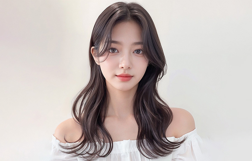 hair salon blossy.デジタルパーマ画像