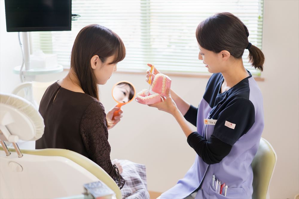 歯科衛生士業務風景